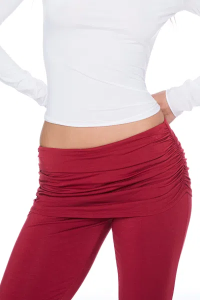 Ho24 Kali Pant In Burgundy