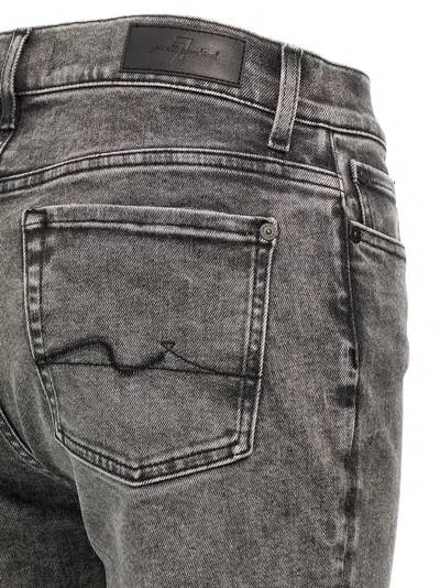 7 For All Mankind Low-rise Straight-leg Jeans