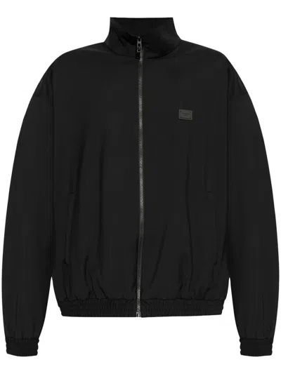 Dolce & Gabbana Wool Bomber Jacket - Men's - Wool In Black