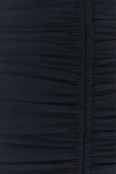 Balenciaga Women Black Stretch Nylon Mini Dress