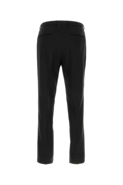 Gucci Wool Blend Twill Bush Trousers