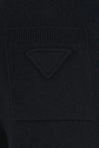 Prada Stretch Cashmere Blend Joggers For Men