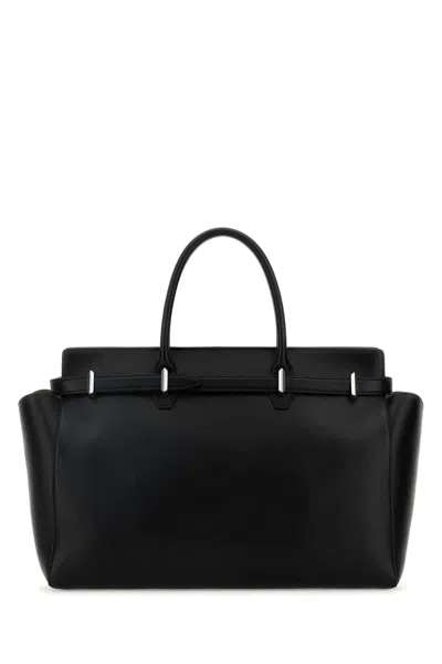 Jimmy Choo Black Diamond Belted Medium Tote