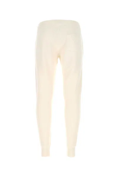 Prada Ribbed Waistband Cashmere Blend Joggers