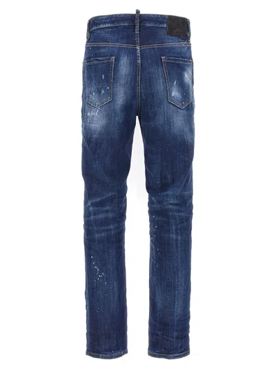 Dsquared2 642 Distressed Jeans Faded Effect