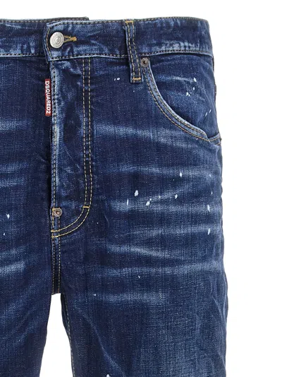 Dsquared2 642 Distressed Jeans Faded Effect