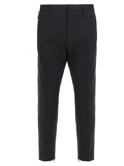 Dsquared2 Headquarters Skinny Techno Cropped Trousers