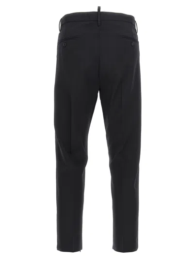 Dsquared2 Headquarters Skinny Techno Cropped Trousers