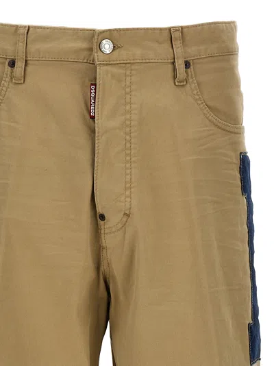 Dsquared2 Stone Cotton Pants