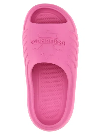 Dsquared2 Logo-embossed Open-toe Slides