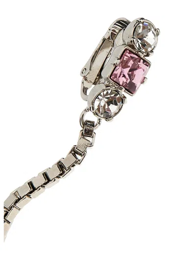 Dsquared2 Bow Crystal Long Earrings Jewelry Multicolor