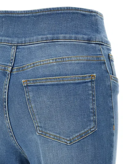 Elisabetta Franchi High-waisted Flared Denim Jeans