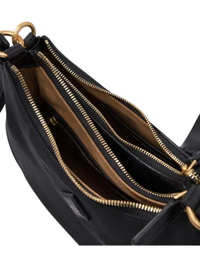 MCM SHOULDER BAGS BLACK 