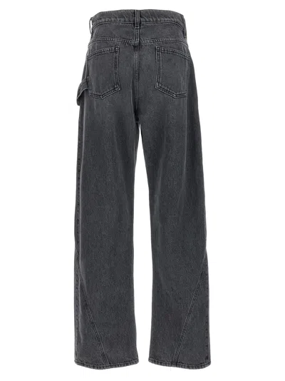 Jw Anderson Signature Logo Twisted Workwear Jeans