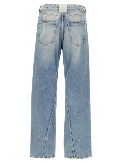 Lanvin 'faded Wash' Five-pocket Jeans With Belt Loops