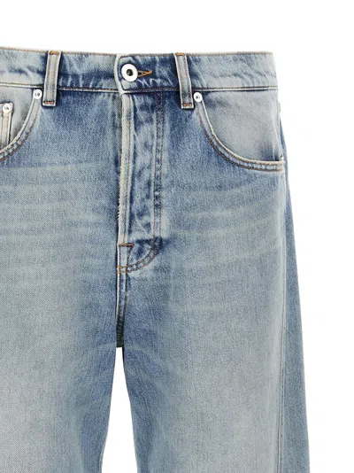 Lanvin 'faded Wash' Five-pocket Jeans With Belt Loops