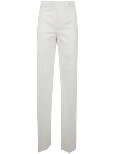 Ann Demeulemeester Maaike Flared Leg Comfort Trousers In White