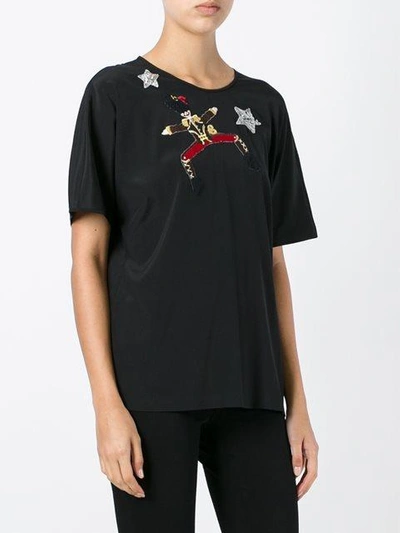 Shop Dolce & Gabbana Embroidered Toy Soldier T