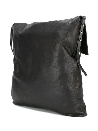 Shop Rick Owens Oversized Shoulder Bag