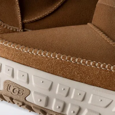 Ugg Venture Daze Ultra Mini Suede Boots In Brown