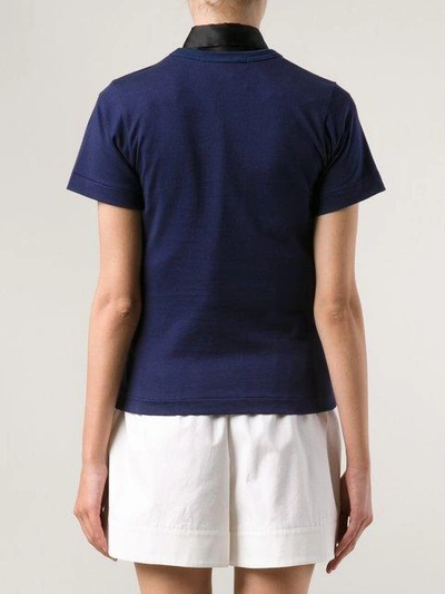 Shop Comme Des Garçons Play Basic T-shirt