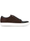 Lanvin Capped Toe Sneakers