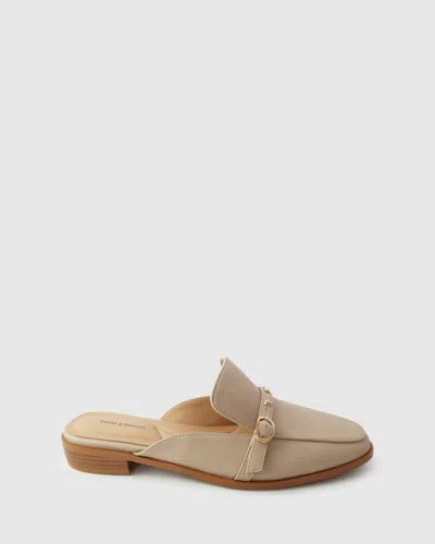 Belle & Bloom How It Feels Charm Loafer Mule In Beige