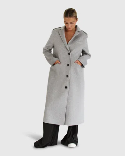 Belle & Bloom Tainted Love Longline Coat In Multi