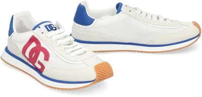 Dolce & Gabbana Cushion Low-top Sneakers Featuring Contrasting Elements In White