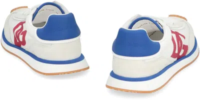 Dolce & Gabbana Cushion Low-top Sneakers Featuring Contrasting Elements In White