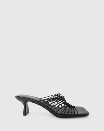 Belle & Bloom About Last Night Strappy Heel In Black