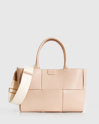Belle & Bloom Long Way Home Woven Tote In Multi
