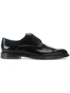 FENDI classic Derby shoes,CALFLEATHER100%