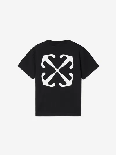 Off-white Logoed T-shirt In Black