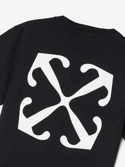 Off-white Logoed T-shirt In Black