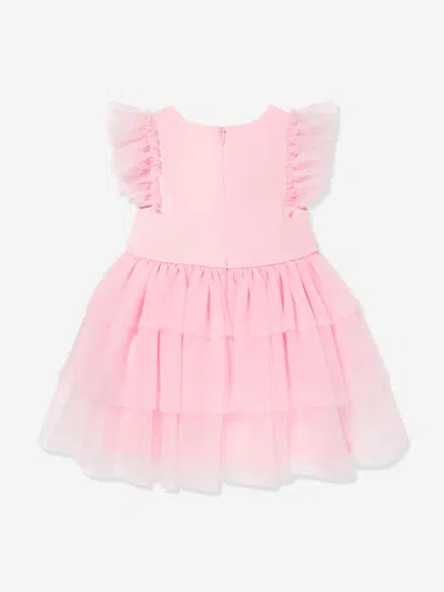 Guess Baby Girls Tulle Dress With Knickers In Pink