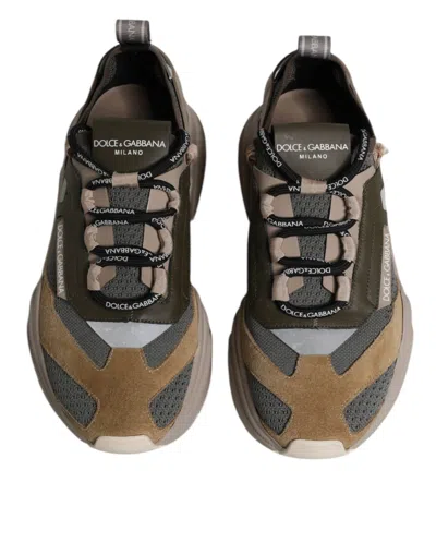 Pre-owned Dolce & Gabbana Multicolor Daymaster Low Top Sneakers Men's Shoes ()