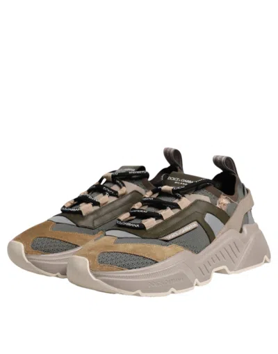 Pre-owned Dolce & Gabbana Multicolor Daymaster Low Top Sneakers Men's Shoes ()