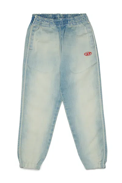 Diesel Plab Tapered Jeans In Blue