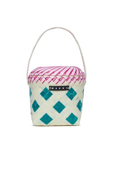Marni Beach Party Bag In Beige