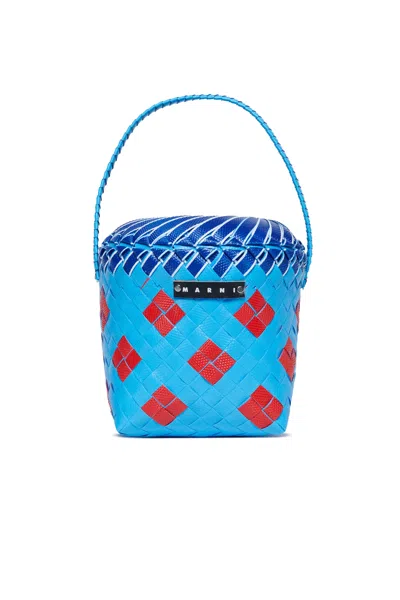 Marni Beach Party Bag In Blue