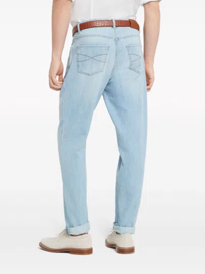 Brunello Cucinelli Traditional Fit Denim Jeans