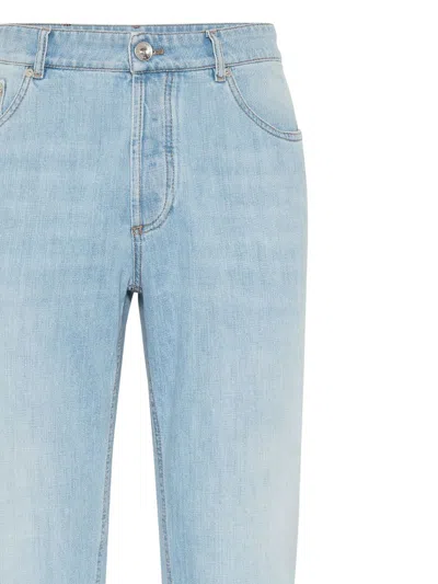 Brunello Cucinelli Traditional Fit Denim Jeans