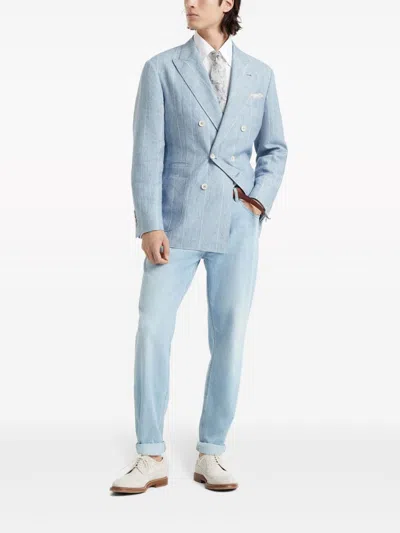 Brunello Cucinelli Traditional Fit Denim Jeans