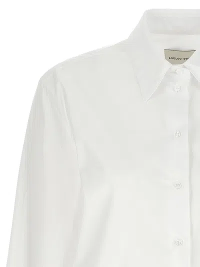 Loulou Studio Alim Shirt And Blouse White