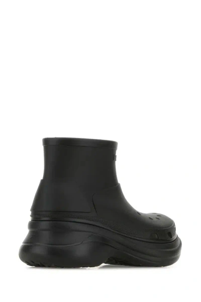 Balenciaga + Crocs Eva Rubber Platform Ankle Boots