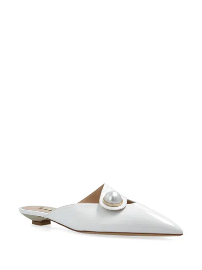 Casadei Blade Pointed Toe Mules