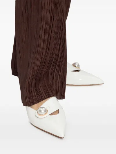 Casadei Blade Pointed Toe Mules