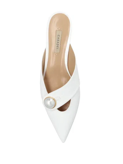 Casadei Blade Pointed Toe Mules