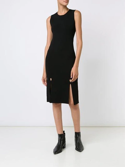 Shop Alexander Wang Slit Detailed Dress